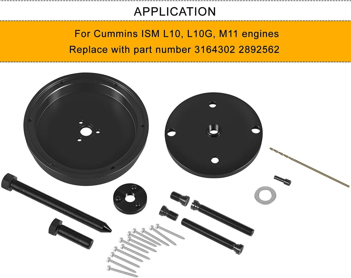 for Cummins L10 L10G M11 ISM Rear Crankshaft Oil Seal Remove Install Tool ST-221