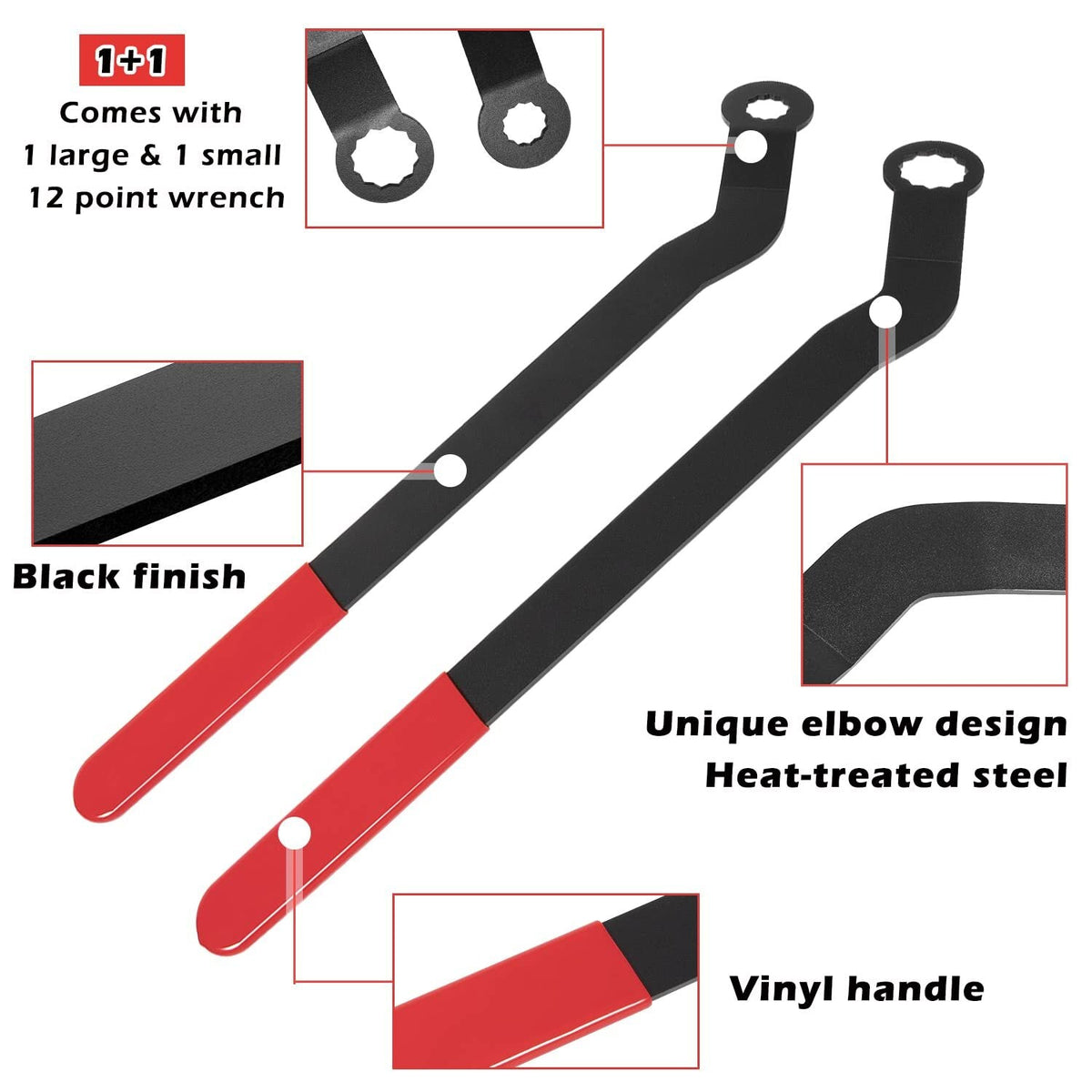 1016 Serpentine Belt Wrench Tool Set for 2007 & Up Mini Cooper N12 N14 N16 & N18