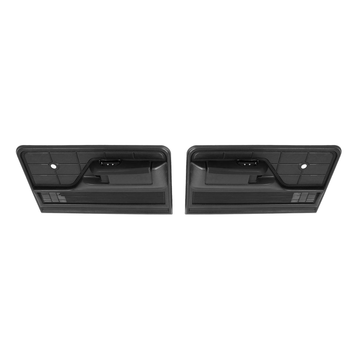 Pair Inner Door Panel Kit Black  For Ford F-Series Bronco Truck 1973-1979
