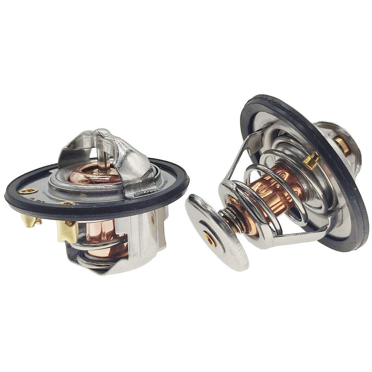 185°F & 180°F Thermostat Front & Rear Kit Pair Fit GM Pickup Duramax GMC 6.6L
