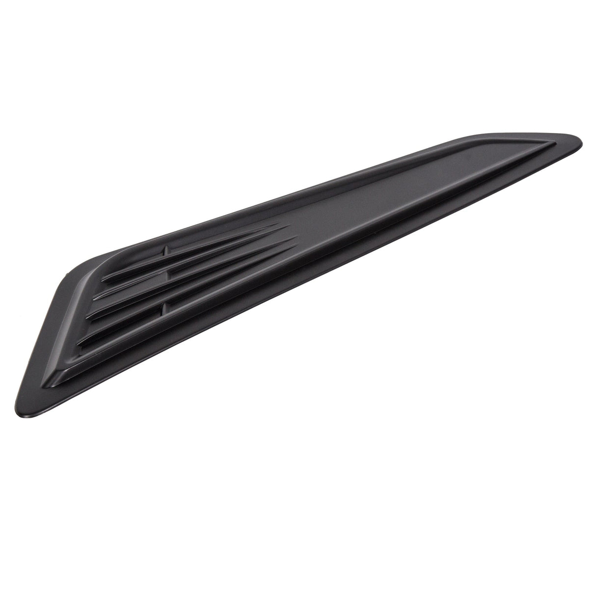 BLACK BONNET HOOD VENT SCOOP COVERS FOR 2016-23 2019 2020 CHEVY CAMARO 1LT LT RS