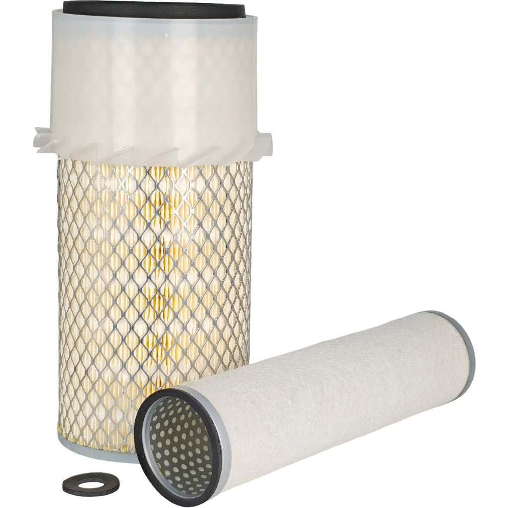 Inner Outer Air Filter Set 86504145 86504143 for New Holland L140 L150 L175 L465