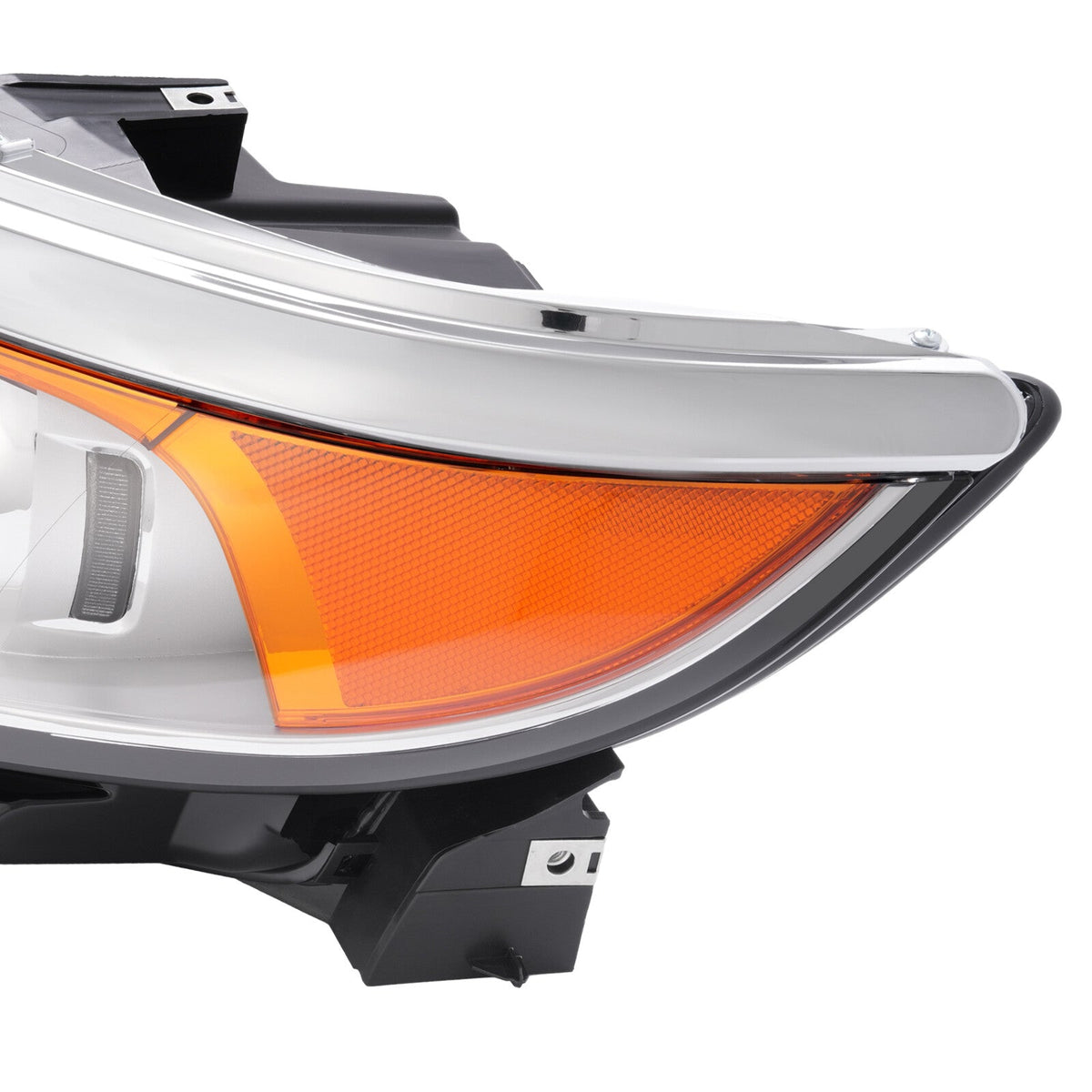 Left Driver Side For Ford Edge 2011-2014 Headlight Lamp W/Bulb 5 Pins Projector