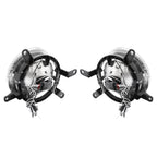 For Ford Mustang GT 2005-2009 Clear Halo Fog Lights Driving Bumper Lamps Pair
