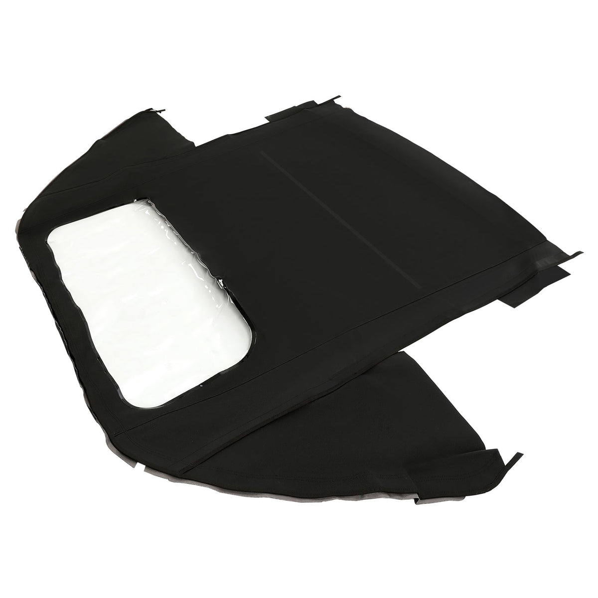 Convertible Top w/ Clear Window Black Vinyl For Porsche 911 993 1995-1998