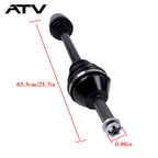 Front Left Right CV Axles Drive Shaft For Polaris Ranger 500 700 XP700 2005-2007