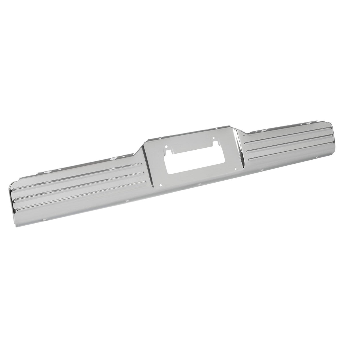 For 1964 Chevrolet Impala License Plate Panel Bracket Rear Steel Chrome
