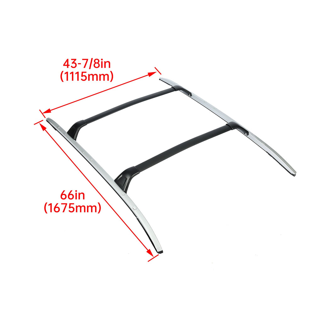 Roof Rack Rail Cross Bar Luggage Carrier Top Cargo For Mazda CX5 CX-5 2017-2024