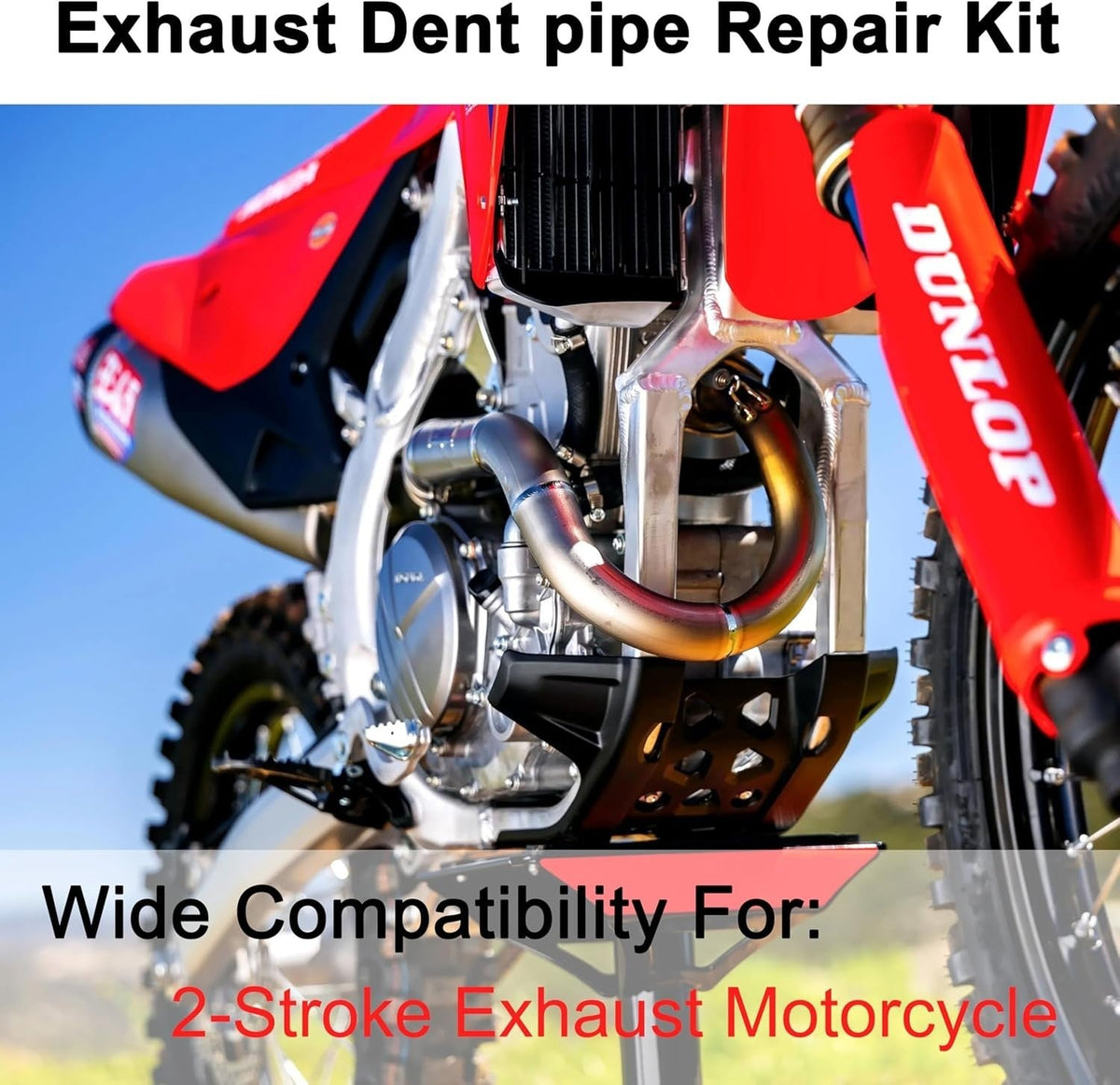 2-Stroke Exhaust Pipe Repair Kit For Husqvarna TC TE 125 250 300 Dent Removal