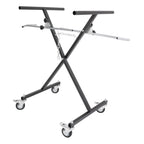 Adjustable Folding Auto Body Bumper Stand Mobile Storage Rack Parts Carts