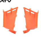 Plastic Tank Side Covers Integrated Orange Grill For Yamaha Banshee 350 1989