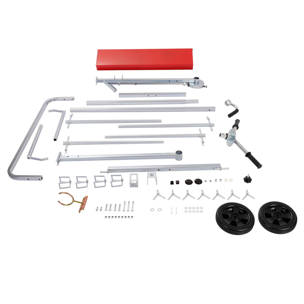 Paint Rack Rotating Parts Work Stand Painting Repair For AutoBody Door Bumper