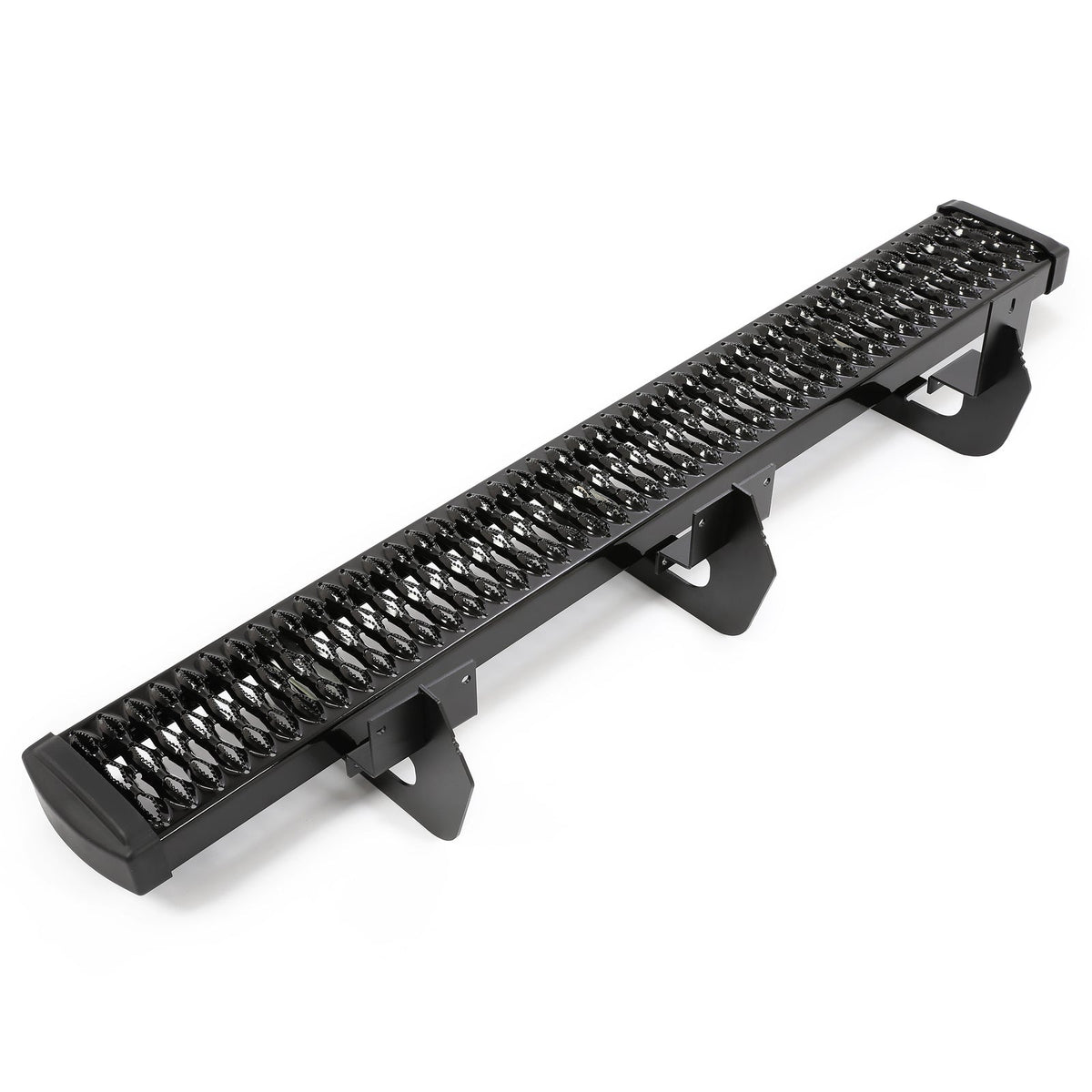 Black Steel Running Board Side Steps For Ford Transit 150 250 350 2015-2025
