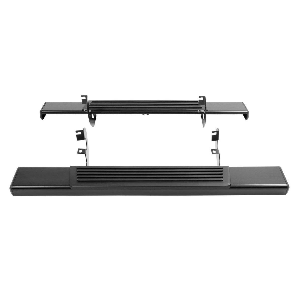 Side Step Bar Running Boards Black For 2019-2025 Silverado Sierra Regular Cab
