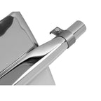 Stainless Quarter Fender Kit Semi Truck W/Tubes and Bracket 24" x 24" Universal