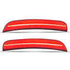 Clear LED Rear Red Side Marker Lights Lamps For Chrysler 300 300C 300S 2015-2023