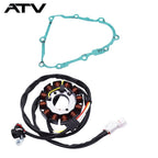New Stator & Gasket Fit for Yamaha YFZ450 2004 2005 2007 2008 2009 2012 2013