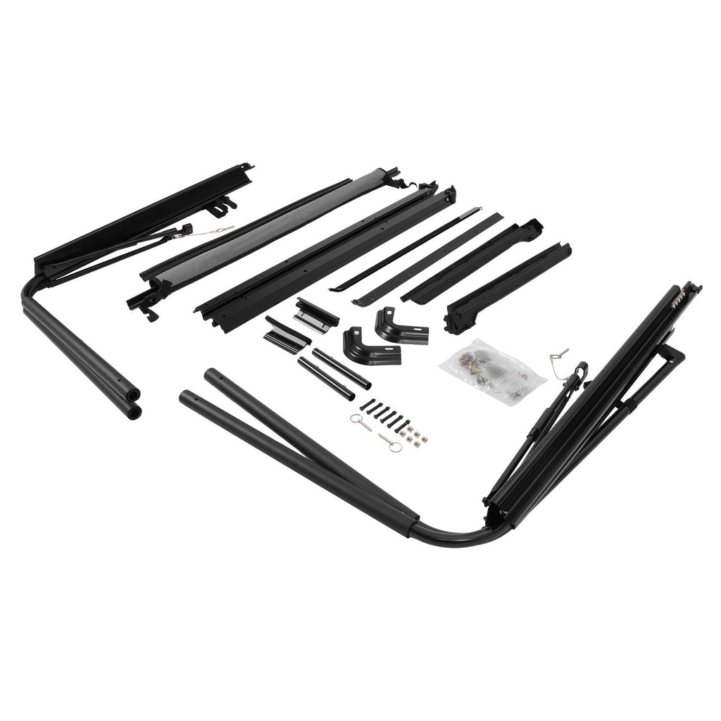 For 1987-1995 Jeep Wrangler YJ Complete Soft Top Support Frame Bow Kit