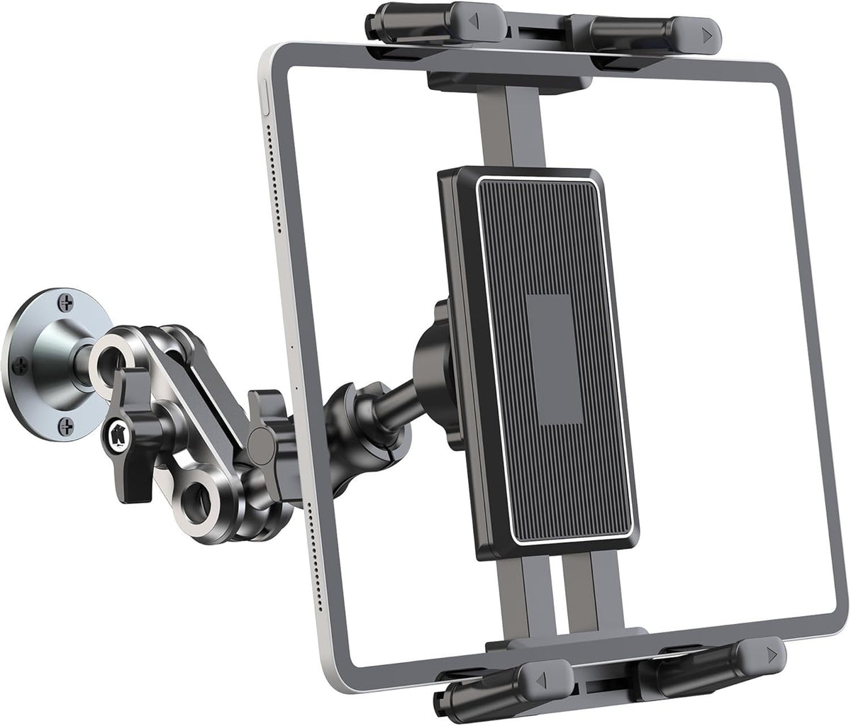 Tablet Mount for Truck Heavy Duty Drill Base Phone Holder for Car Dashboard Wall