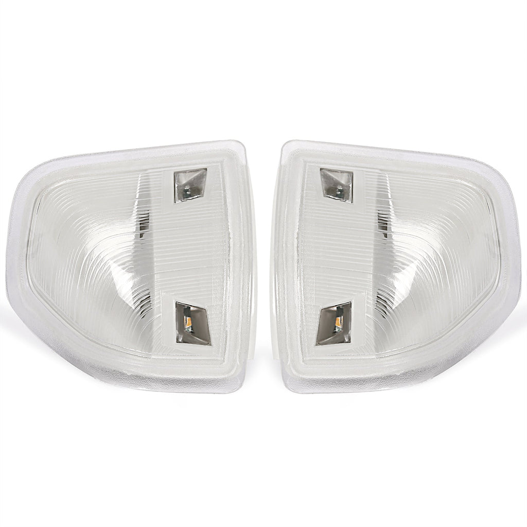 Clear LED Side Tow Mirror Turn Signal Lights For Dodge Ram 1500 2500 3500 10-22