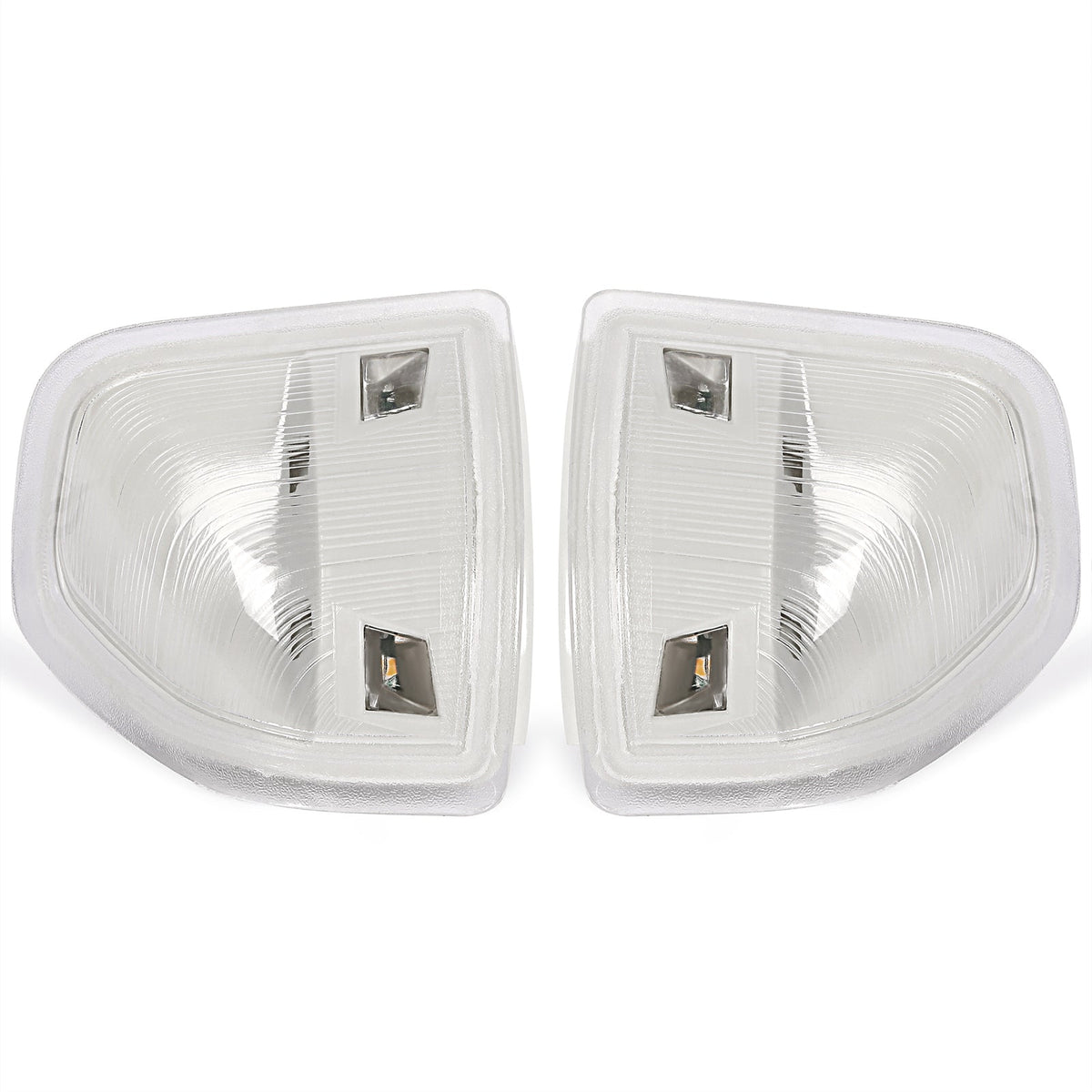Clear LED Side Tow Mirror Turn Signal Lights For Dodge Ram 1500 2500 3500 10-22