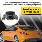 Rear & Side Window Louvers For Hyundai Genesis Coupe 2010-2016 Sun Shade Cover