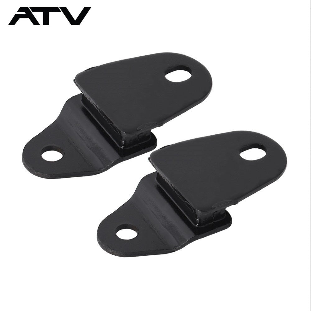 2Pc Exhaust Muffler Stays Mounts Hangers For Yamaha Banshee 350 YFZ350 1987-2006