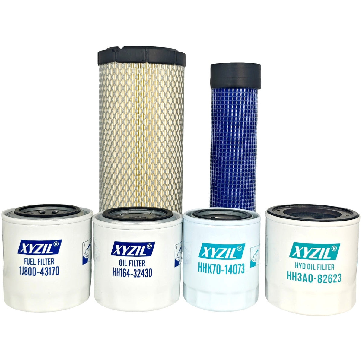 Air Fuel Hydrostat Oil Hydraulic Filter Kit Fit for Kubota L3301 HST L3901 HST