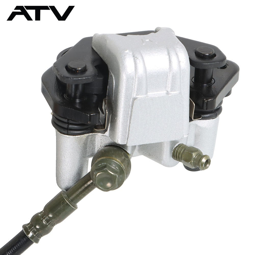 For ATV Go-kart  Stock Rear Hydraulic Brake Caliper Assembly+Disc Rotor Kit