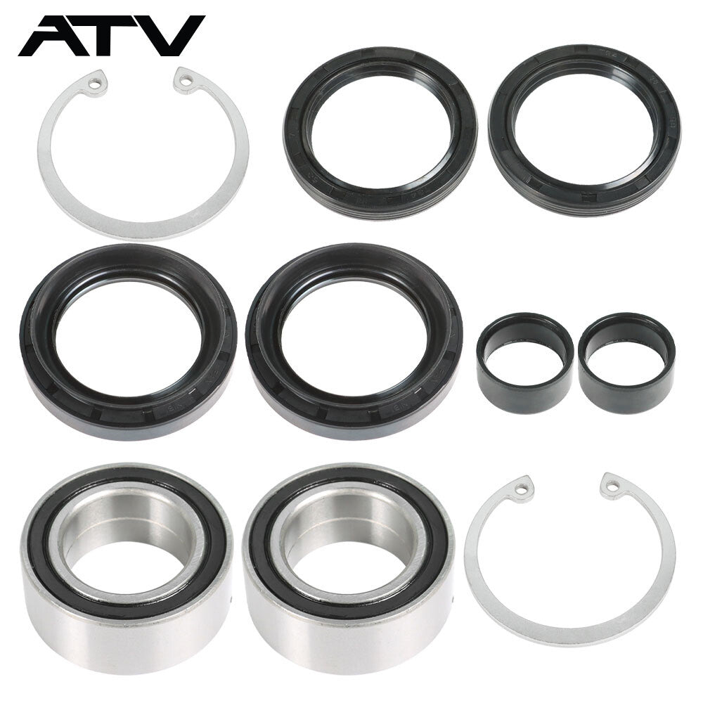 For HONDA Rancher 400 420 TRX420 Front Wheel Bearing & DUST Seal 2004-2014