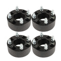 2" 4x4 Wheel Spacers For Golf Cart  GO Club Car 1/2"x20 Studs 4Pc Black ATV