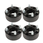 2" 4x4 Wheel Spacers For Golf Cart  GO Club Car 1/2"x20 Studs 4Pc Black ATV