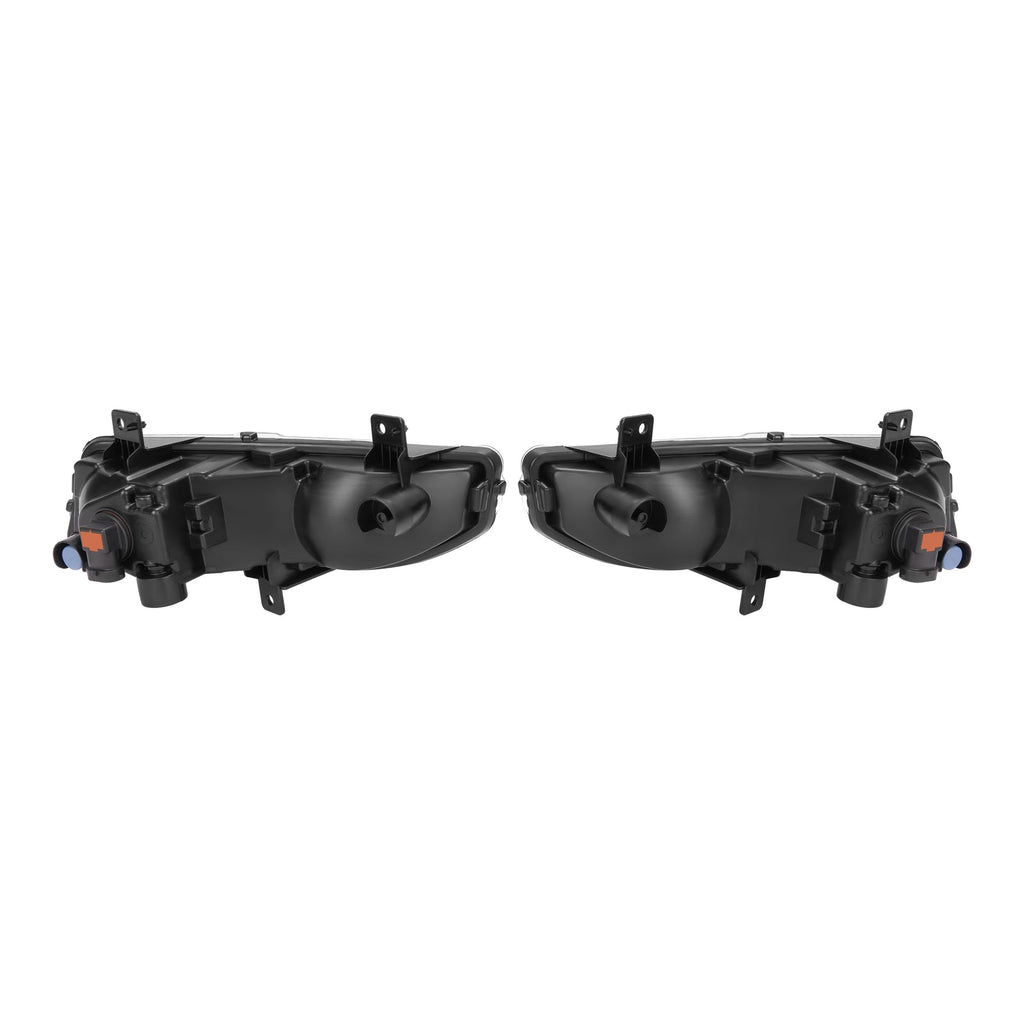 For 2017-2020 Nissan Rogue S SL SV Front Bumper Fog Lights Lamps w/Bezel+Bulbs