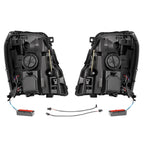 For Cadillac Escalade 2007-2010-2014 ESV EXT LED Projector Headlights HID/Xenon