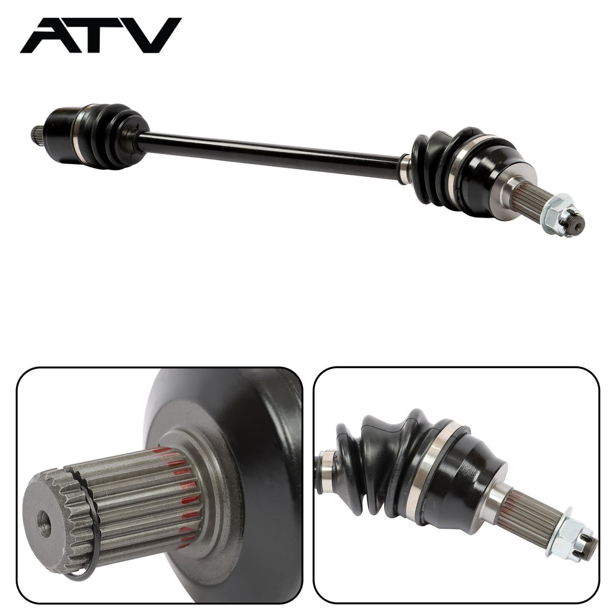 Front Left Right CV Axles Drive Shaft For Polaris RZR 900 RZR Trail General 1000
