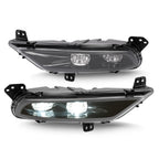 LED Fog Lights For Chrysler 300 2015-2024 Front Driver and Passenger Side Black
