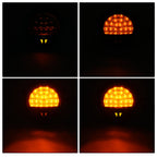 2PCS LED Front Amber Turn Signal Parking lights For Humvee M35 M998 #12422957