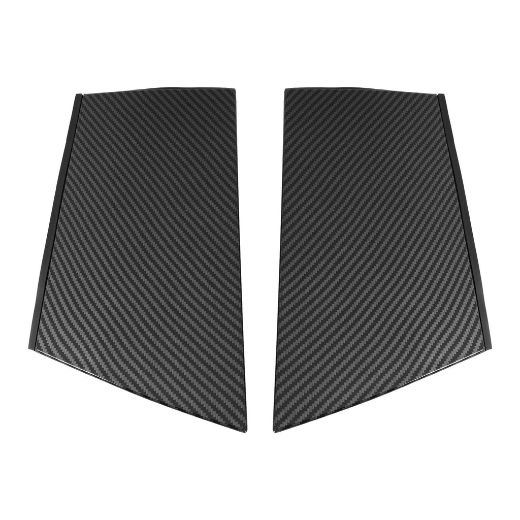 Pillar Molding Trim Cover Carbon Fiber Painted LH & RH For 2009-2020 Nissan 370Z