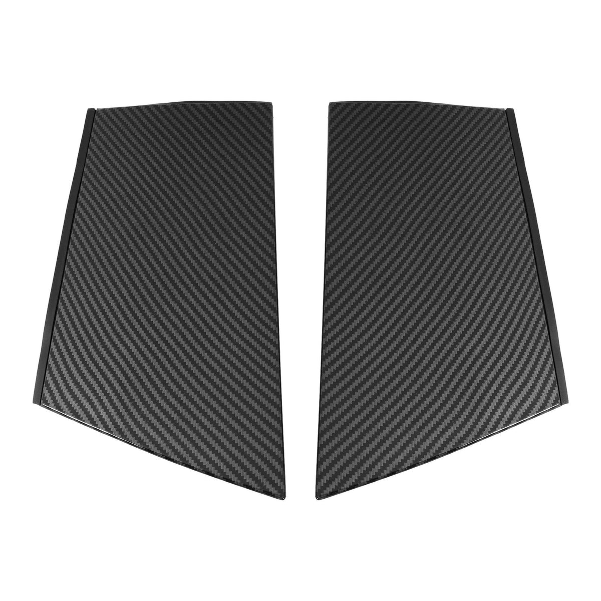 Pillar Molding Trim Cover Carbon Fiber Painted LH & RH For 2009-2020 Nissan 370Z