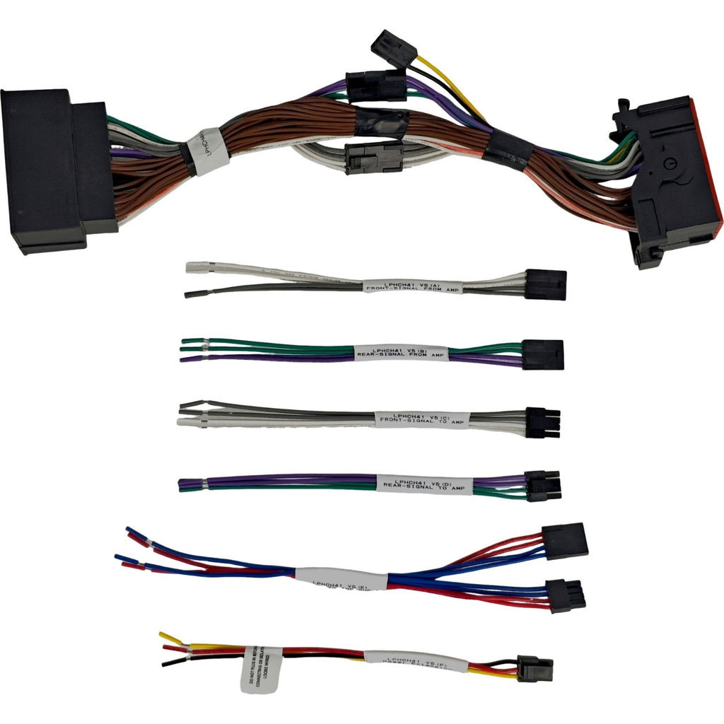 PAC LPHCH41 LocPro Advanced Amplifier Integration T-Harness Fit Chrysler 2013+