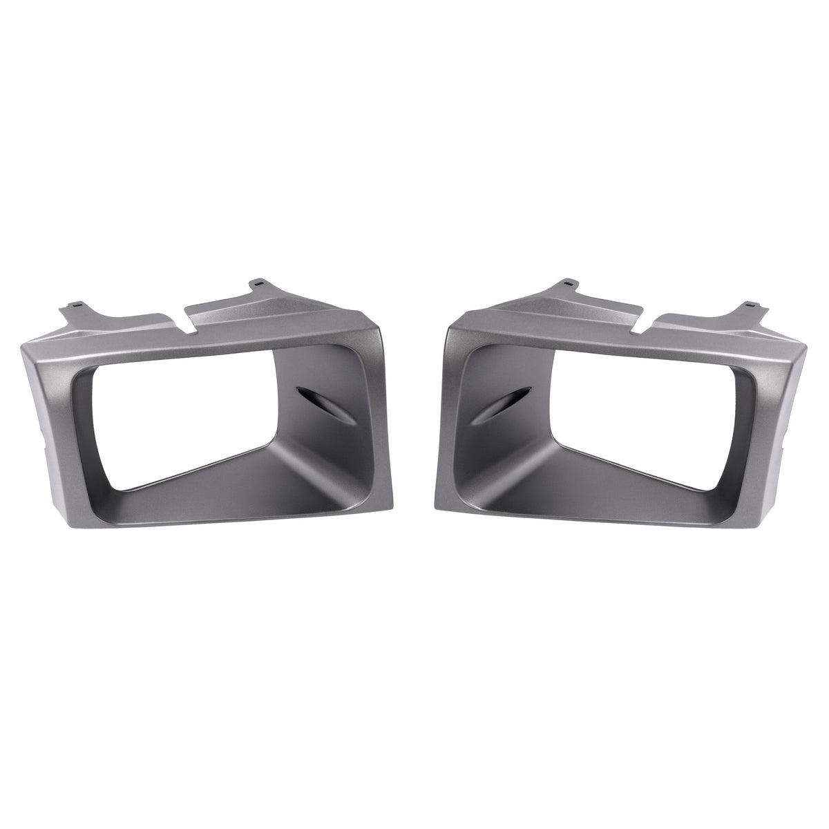 2PCS Headlight Door Set Bezel For Ford Super Duty F250 F350 F450 F550 1999-2004