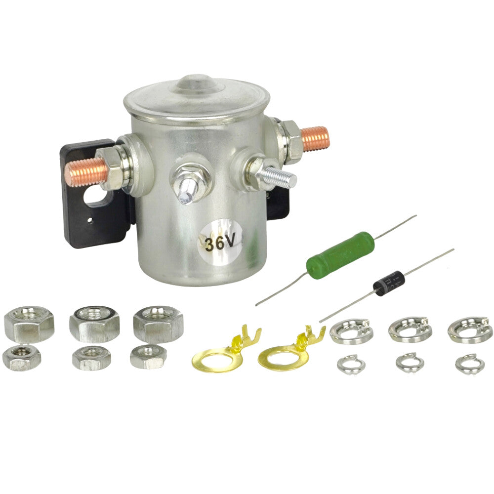 36 Volt Solenoid Relay Fit for EZGO Golf Cart Electric 27855G01 11761G1 27855G02