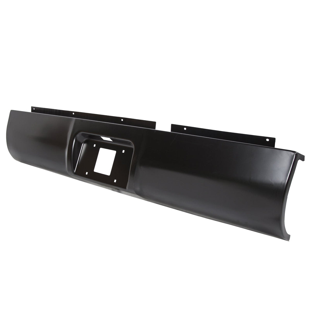 For Dodge Ram 1500 2500 3500 1994-2001 Rear Bumper Roll Pan w/LED Light Black