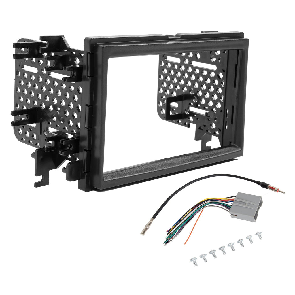 Car Radio Stereo Dash Install Kit W/ Harness For Ford Lincoln Mercury 04-16