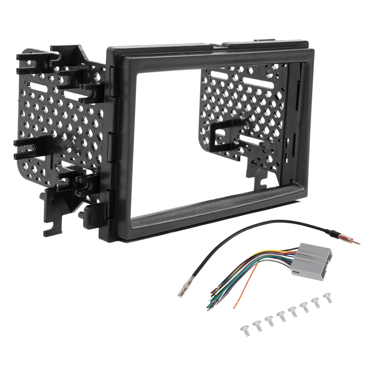Car Radio Stereo Dash Install Kit W/ Harness For Ford Lincoln Mercury 04-16
