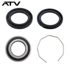 For Arctic Cat 375 400 500 600 Bearcat 454 Front Wheel Hub Bearings & Seal Kit