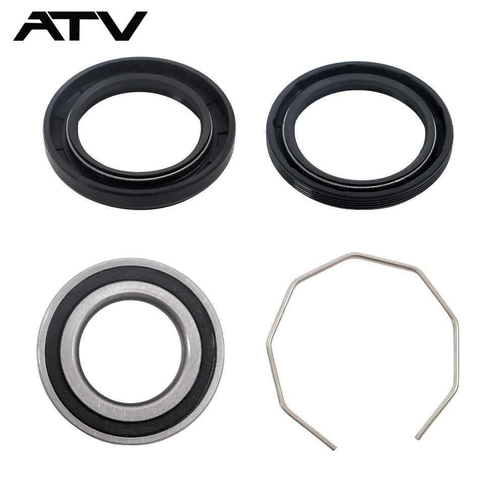 For Arctic Cat 375 400 500 600 Bearcat 454 Front Wheel Hub Bearings & Seal Kit