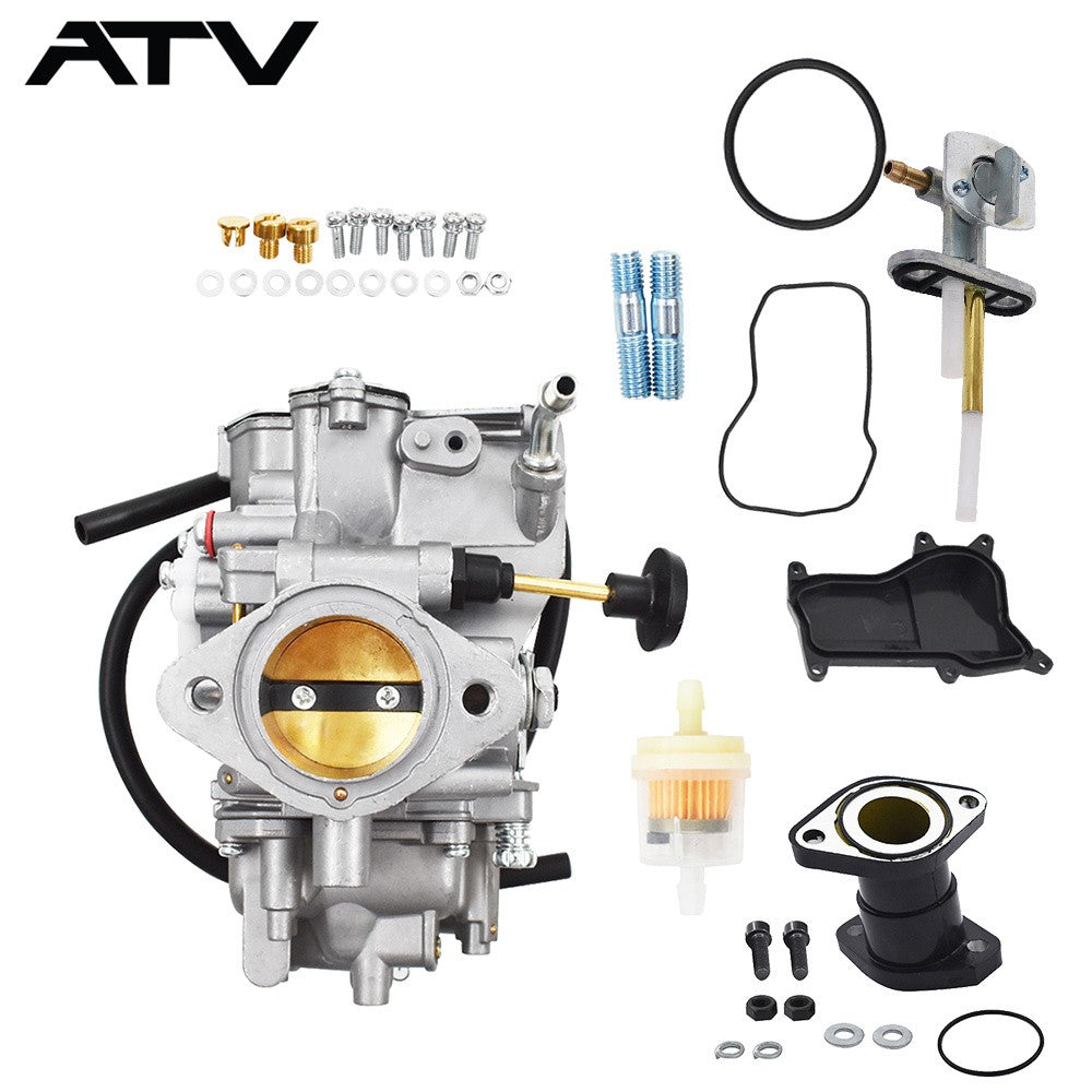Carburetor Kit For Yamaha Warrior 350 Moto-4 Big Bear 350 Wolverine 350 87-1995