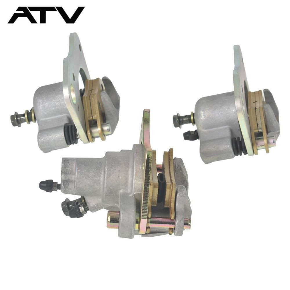 Front & Rear Brake Calipers w/Pads for Polaris Sportsman 500 570 800 2008-2014
