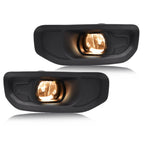 Pair For Ram 1500 2019-2024 Front Driver & Passenger Side Fog Lights W/Bezels